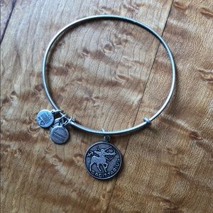 Alex and Ani silver Sagittarius bracelet